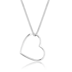 Elli "Halskette Herz Fein< Roségold|Symbol-schmuck