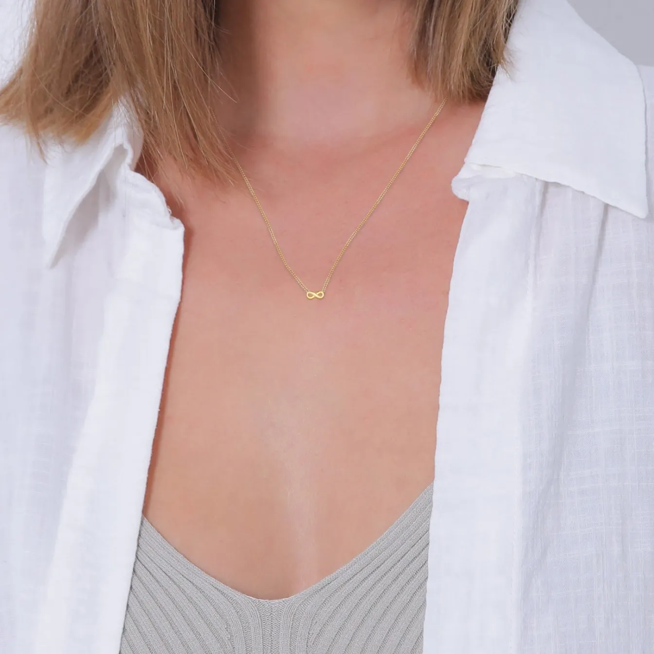 Elli "Halskette Infinity< Symbol-schmuck|Herz-schmuck