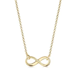 Elli "Halskette Infinity< Symbol-schmuck|Herz-schmuck