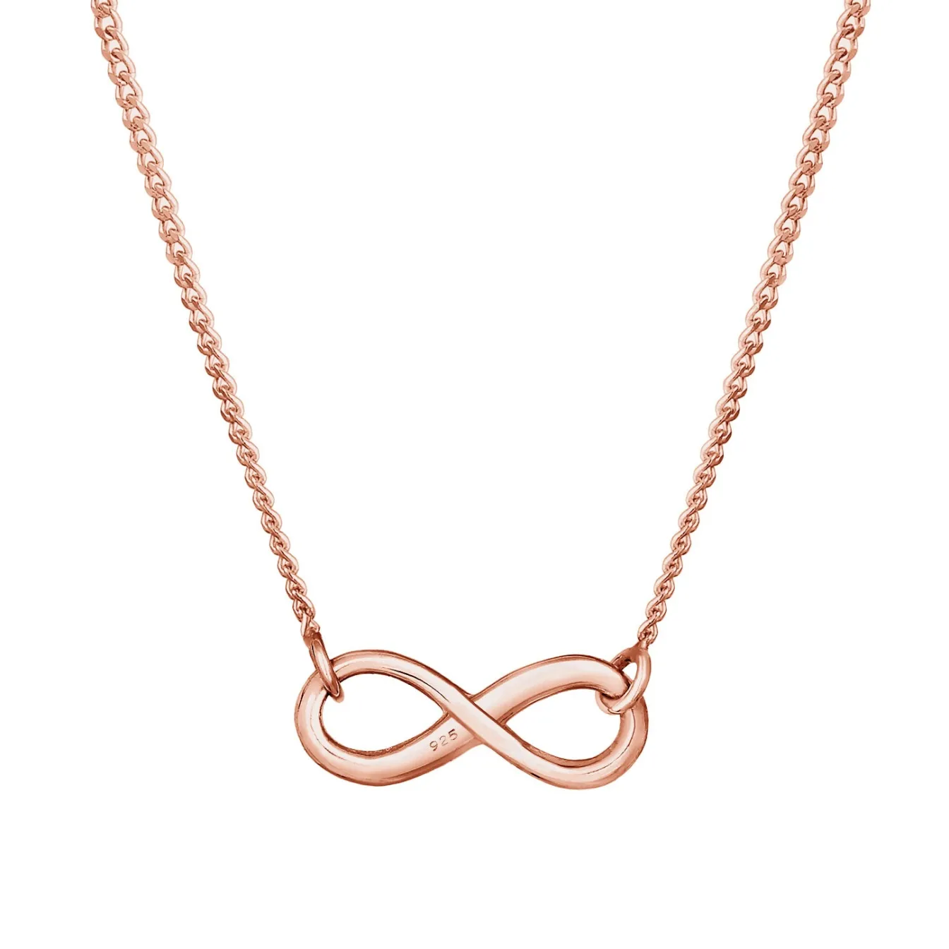 Elli "Halskette Infinity< Roségold|Symbol-schmuck