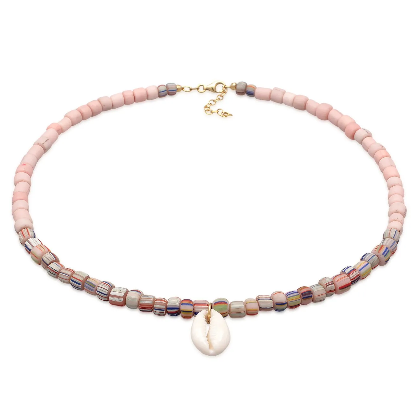 Elli "Halskette Kauri Muschel Beads< Halsketten