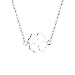 Elli "Halskette Kleeblatt Anhänger< Roségold|Symbol-schmuck