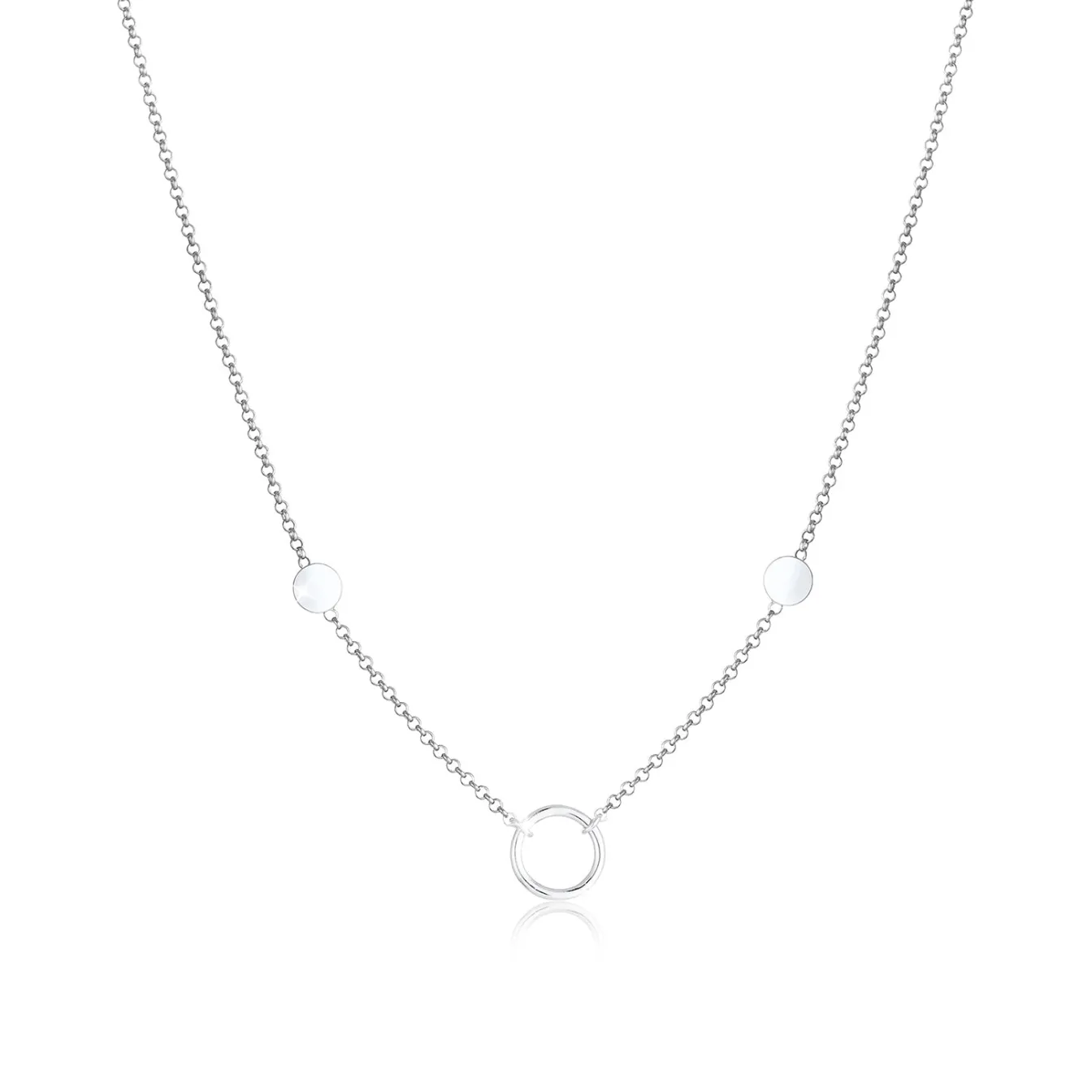 Elli "Halskette Kreis< Halsketten|Silber