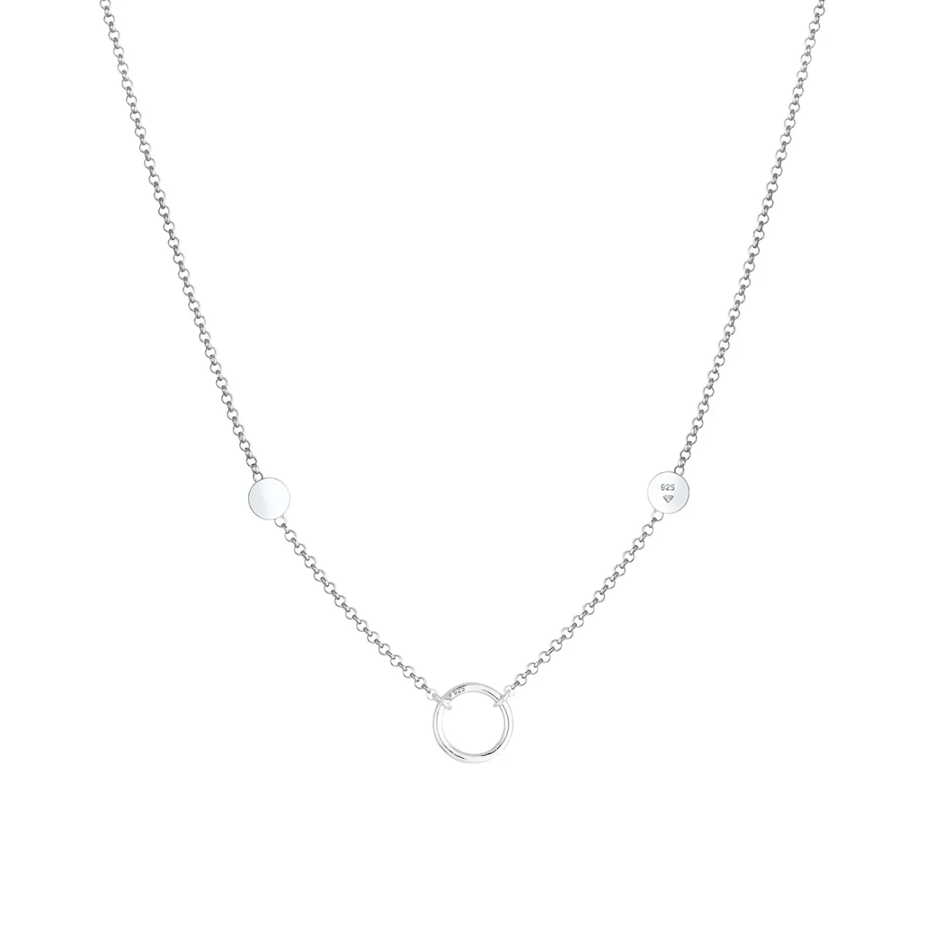 Elli "Halskette Kreis< Halsketten|Silber