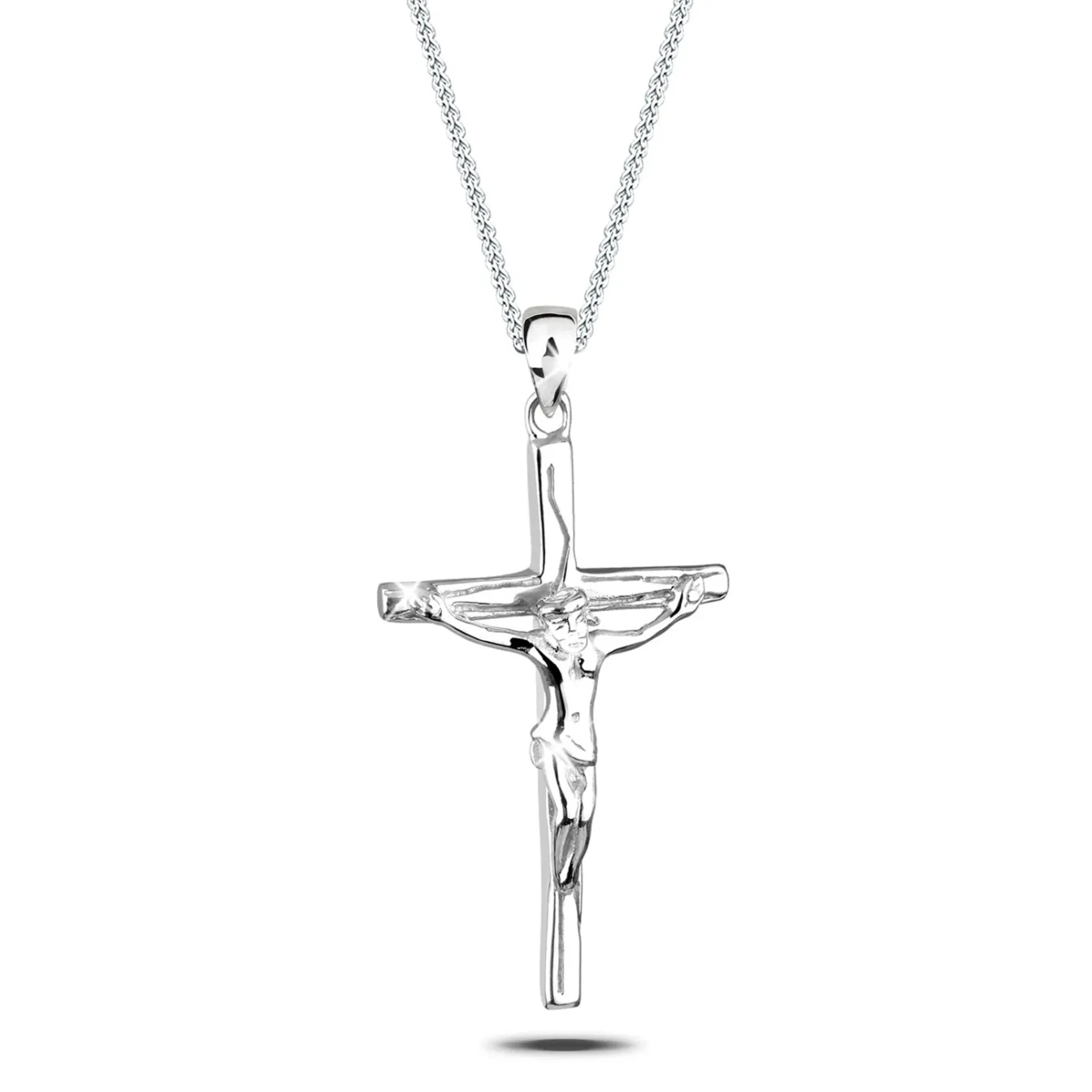 Elli "Halskette Kreuz< Roségold|Symbol-schmuck
