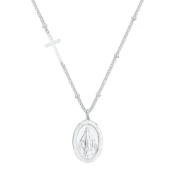 Elli "Halskette Kreuz< Roségold|Symbol-schmuck