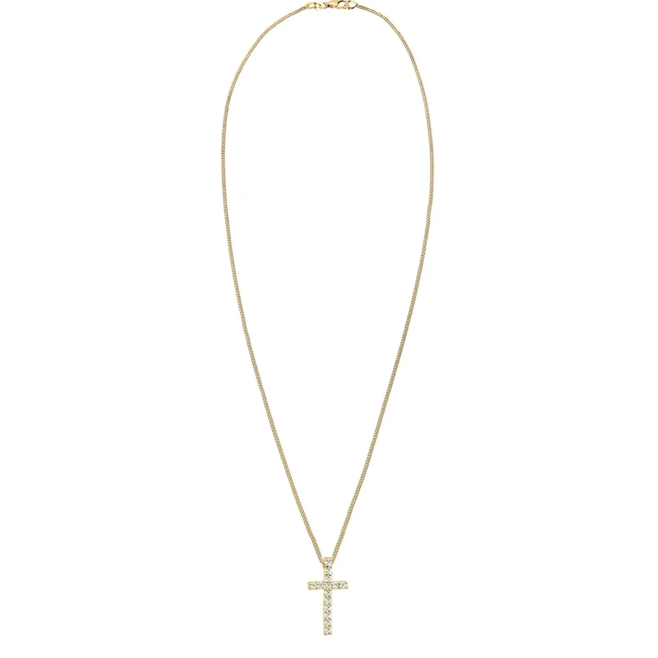 Elli "Halskette Kreuz | Kristalle< Symbol-schmuck|Halsketten