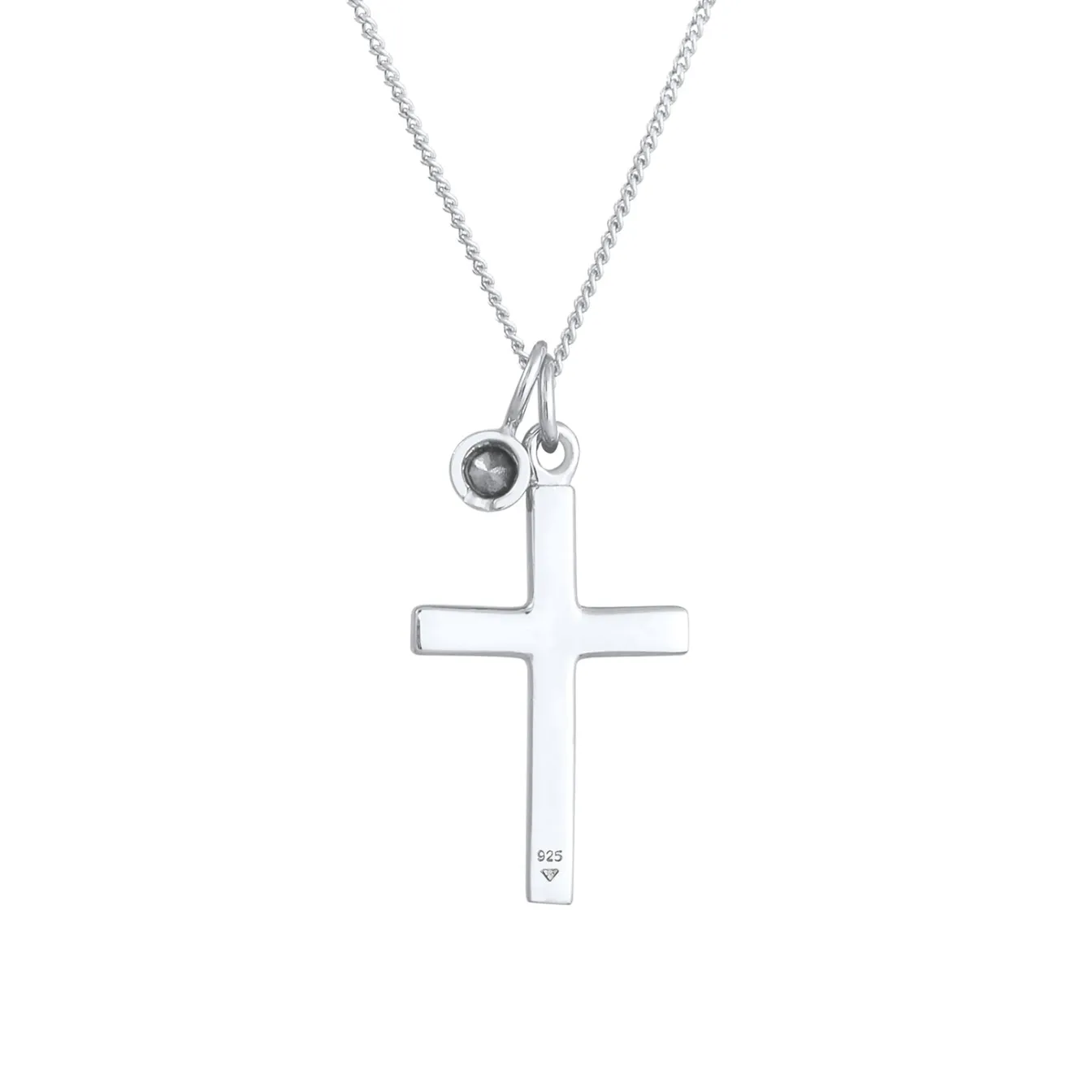 Elli "Halskette Kreuz | Kristall (Weiß)< Symbol-schmuck|Halsketten