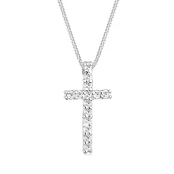 Elli "Halskette Kreuz | Kristalle< Symbol-schmuck|Halsketten