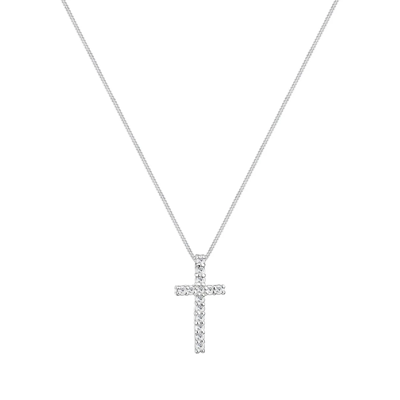 Elli "Halskette Kreuz | Kristalle< Symbol-schmuck|Halsketten