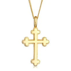 Elli "Halskette Kreuz Anhänger< Symbol-schmuck|Halsketten