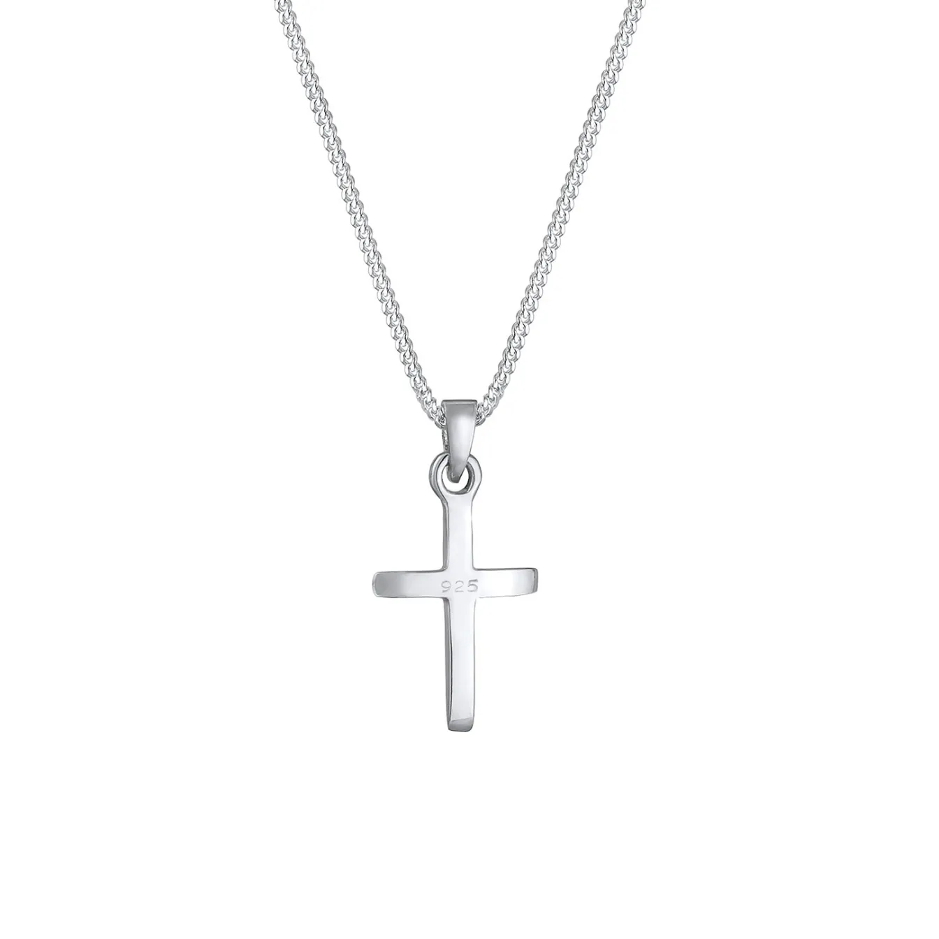 Elli "Halskette Kreuz Anhänger< Roségold|Symbol-schmuck