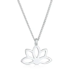 Elli "Halskette Lotusblume< Symbol-schmuck|Halsketten