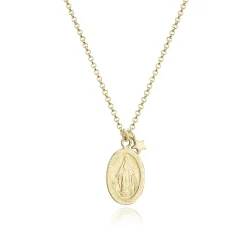 Elli "Halskette Marienbild< Symbol-schmuck|Halsketten