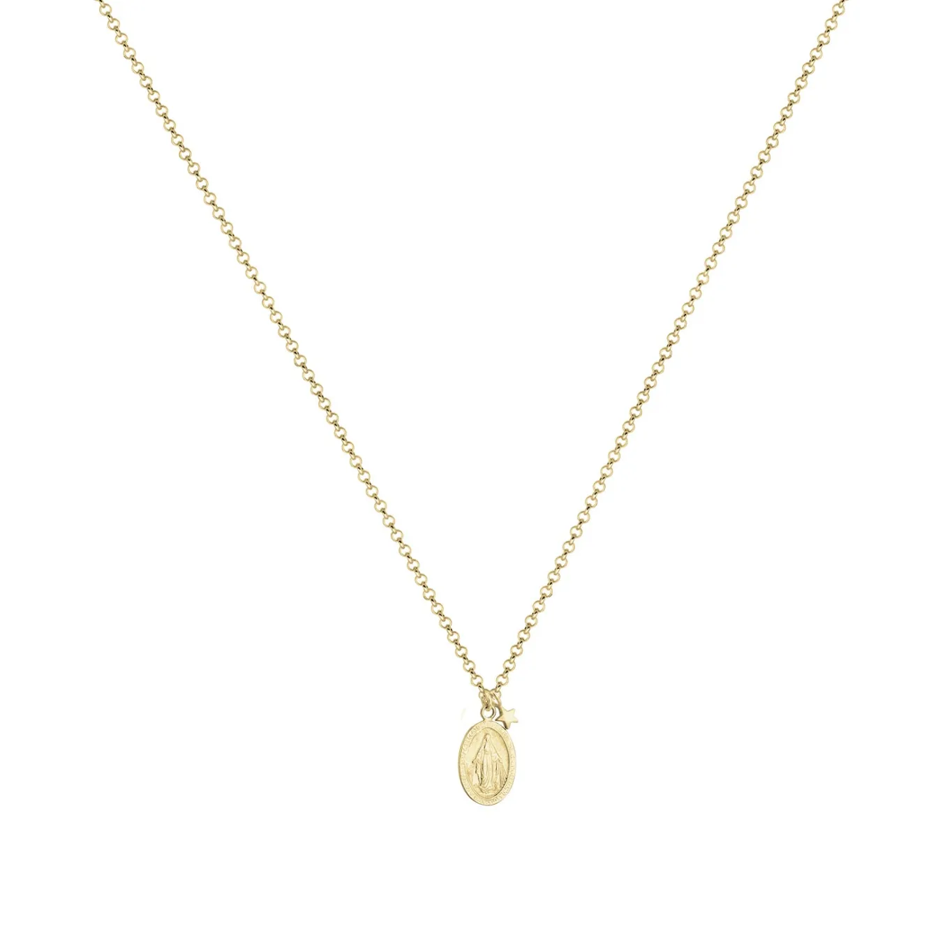 Elli "Halskette Marienbild< Symbol-schmuck|Halsketten