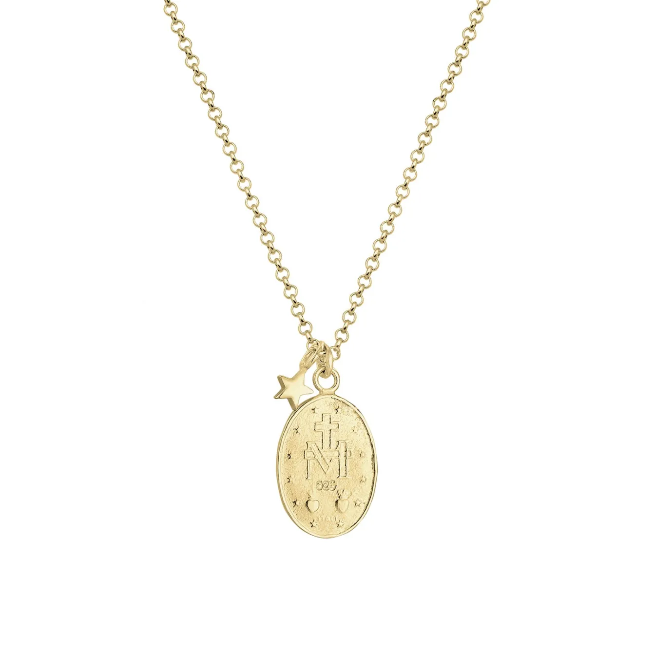 Elli "Halskette Marienbild< Symbol-schmuck|Halsketten