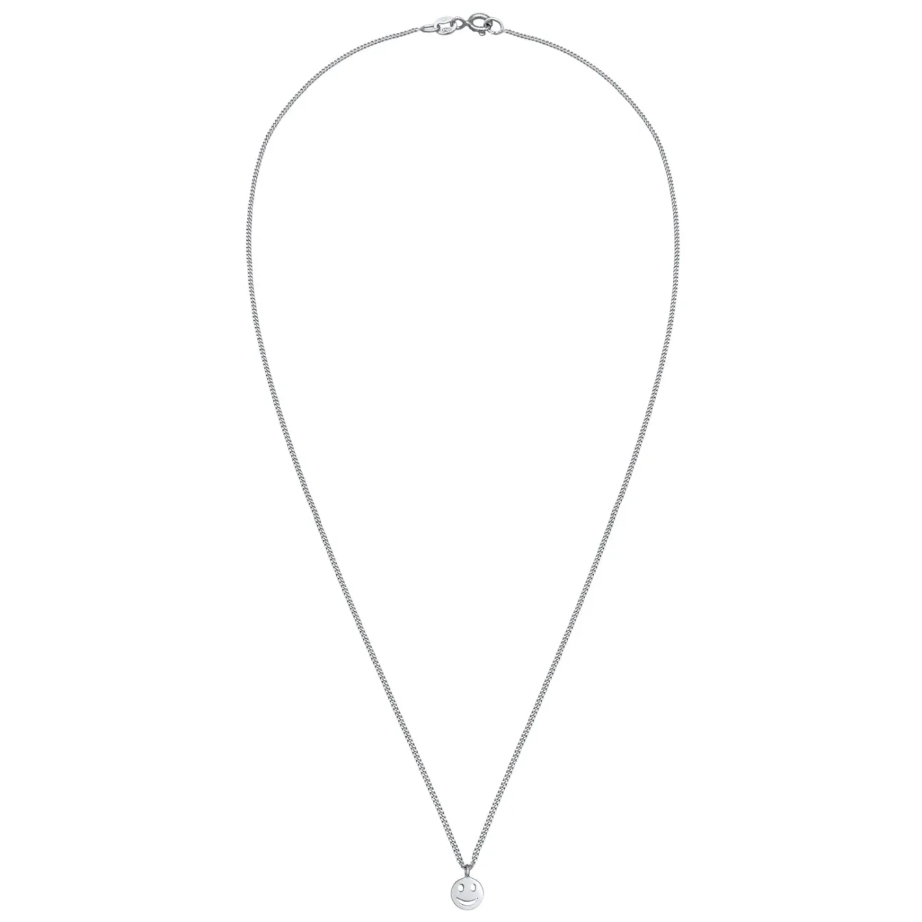 Elli "Halskette mit Smiling Face< Halsketten|Silber