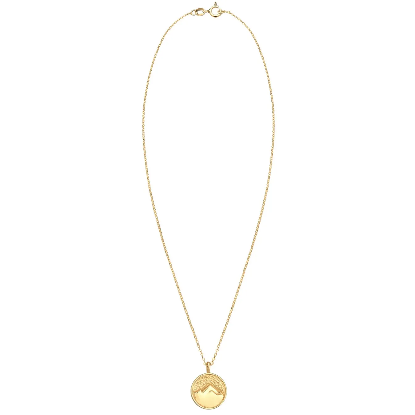 Elli "Halskette Münze Berge< Symbol-schmuck|Halsketten