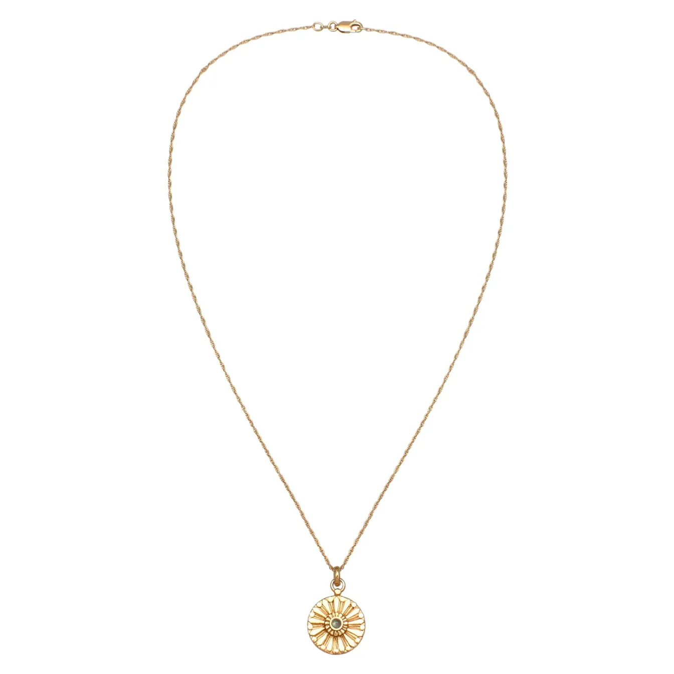 Elli "Halskette Münze Vintage | Labradorit (Grau)< Symbol-schmuck|Halsketten