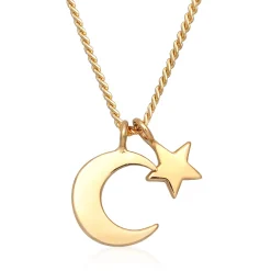 Elli "Halskette Mond Stern< Symbol-schmuck|Halsketten