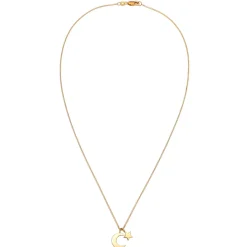 Elli "Halskette Mond Stern< Symbol-schmuck|Halsketten