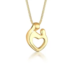 Elli "Halskette Mutter & Kind< Roségold|Symbol-schmuck