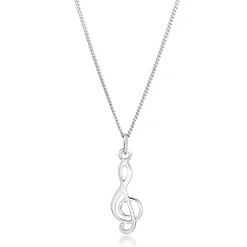 Elli "Halskette Notenschlüssel< Roségold|Symbol-schmuck