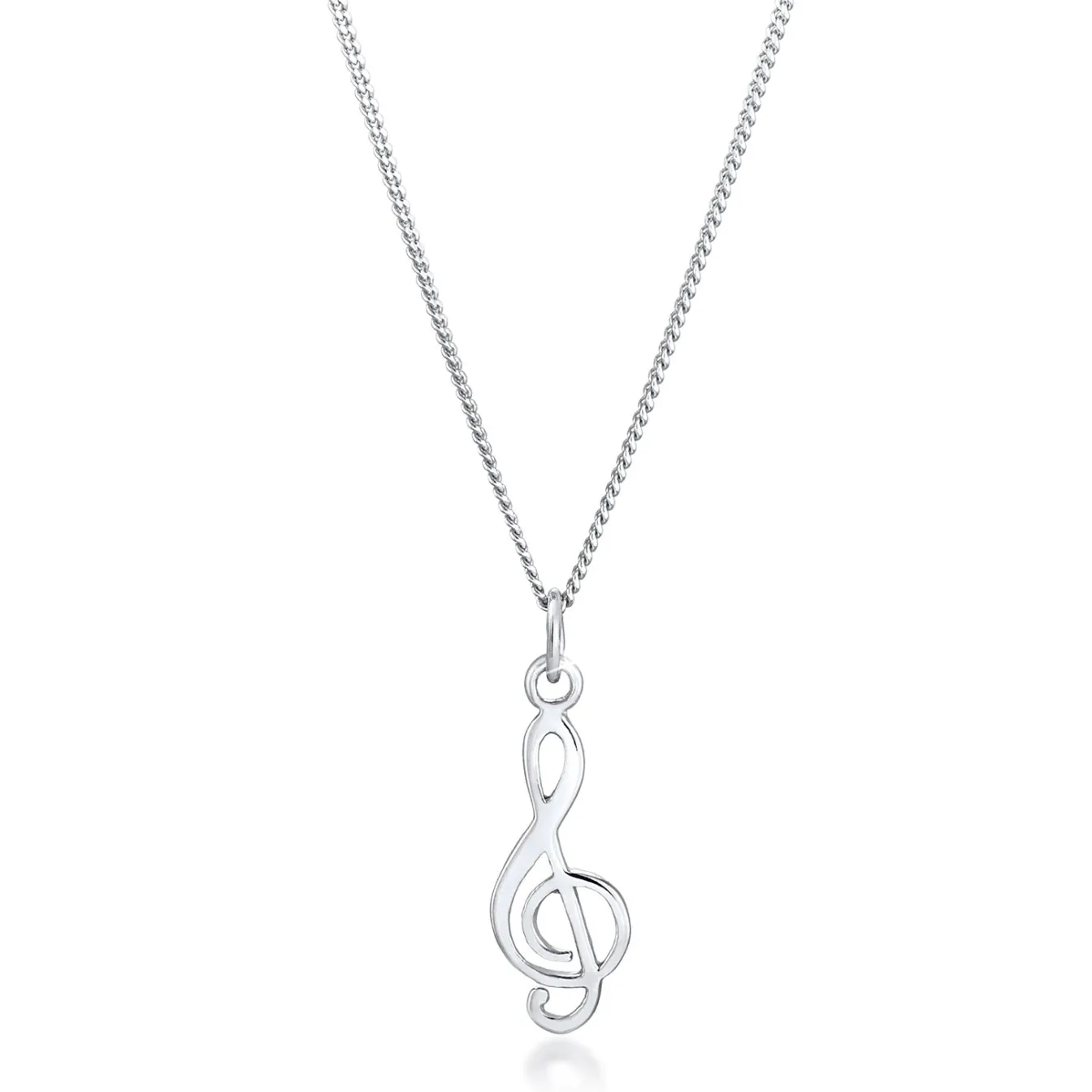 Elli "Halskette Notenschlüssel< Roségold|Symbol-schmuck