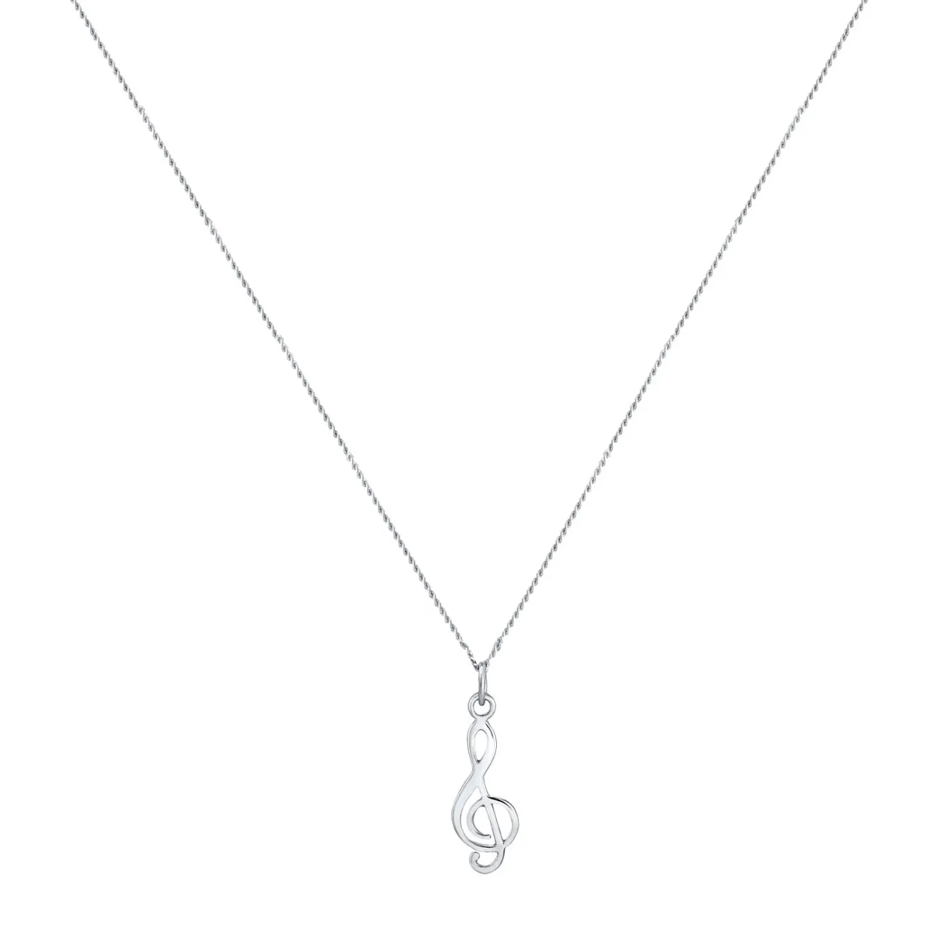 Elli "Halskette Notenschlüssel< Roségold|Symbol-schmuck