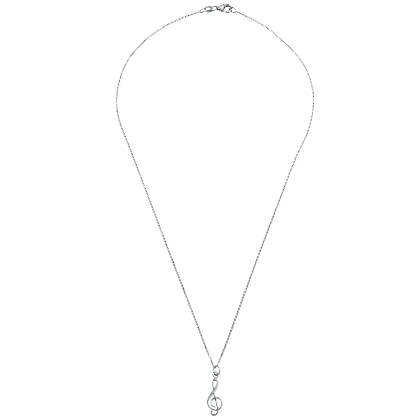 Elli "Halskette Notenschlüssel< Roségold|Symbol-schmuck