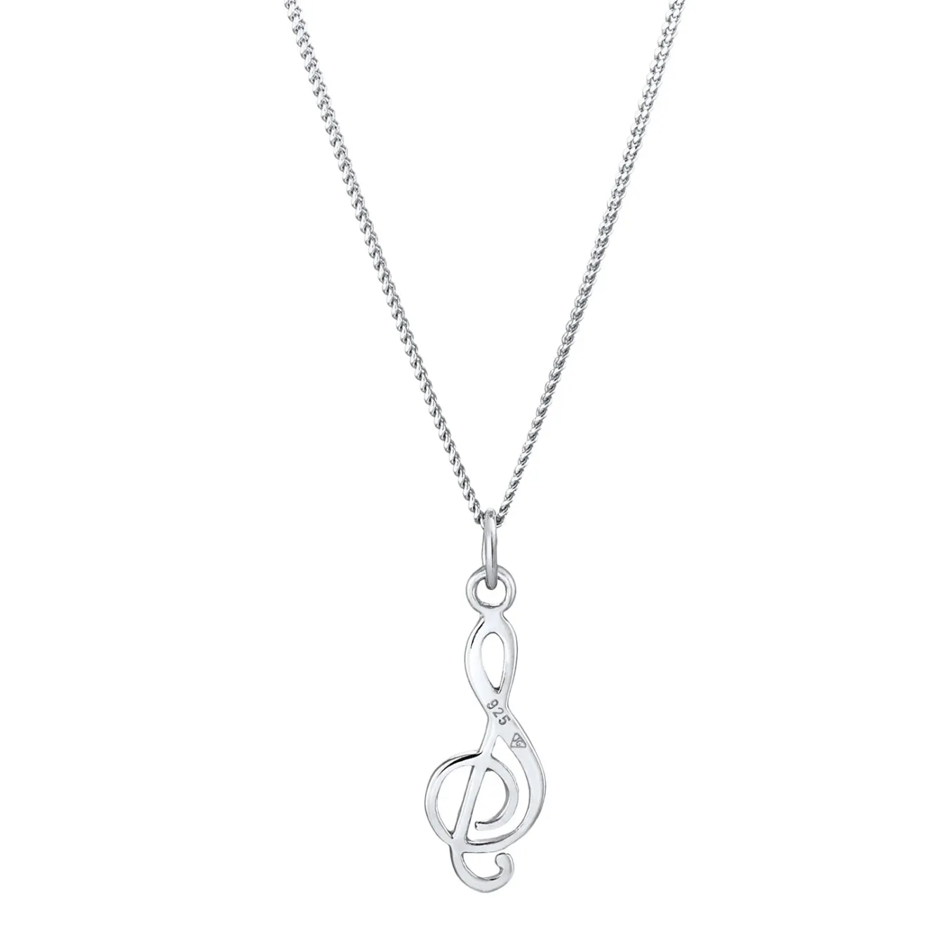 Elli "Halskette Notenschlüssel< Roségold|Symbol-schmuck