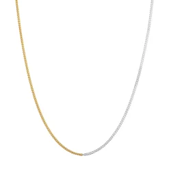 Elli "Halskette Panzer Chain Bi-Color< Halsketten