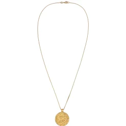 Elli "Halskette Plättchen Vintage< Vergoldet|Symbol-schmuck