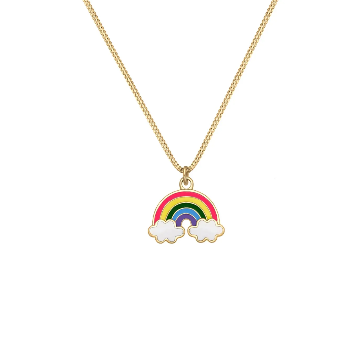 Elli "Halskette Regenbogen<Kinder Symbol-schmuck|Kinderschmuck