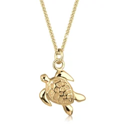 Elli "Halskette Schildkröte< Roségold|Halsketten