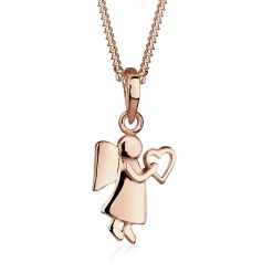 Elli "Halskette Schutzengel< Roségold|Symbol-schmuck
