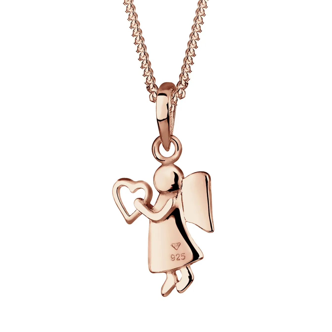 Elli "Halskette Schutzengel< Roségold|Symbol-schmuck