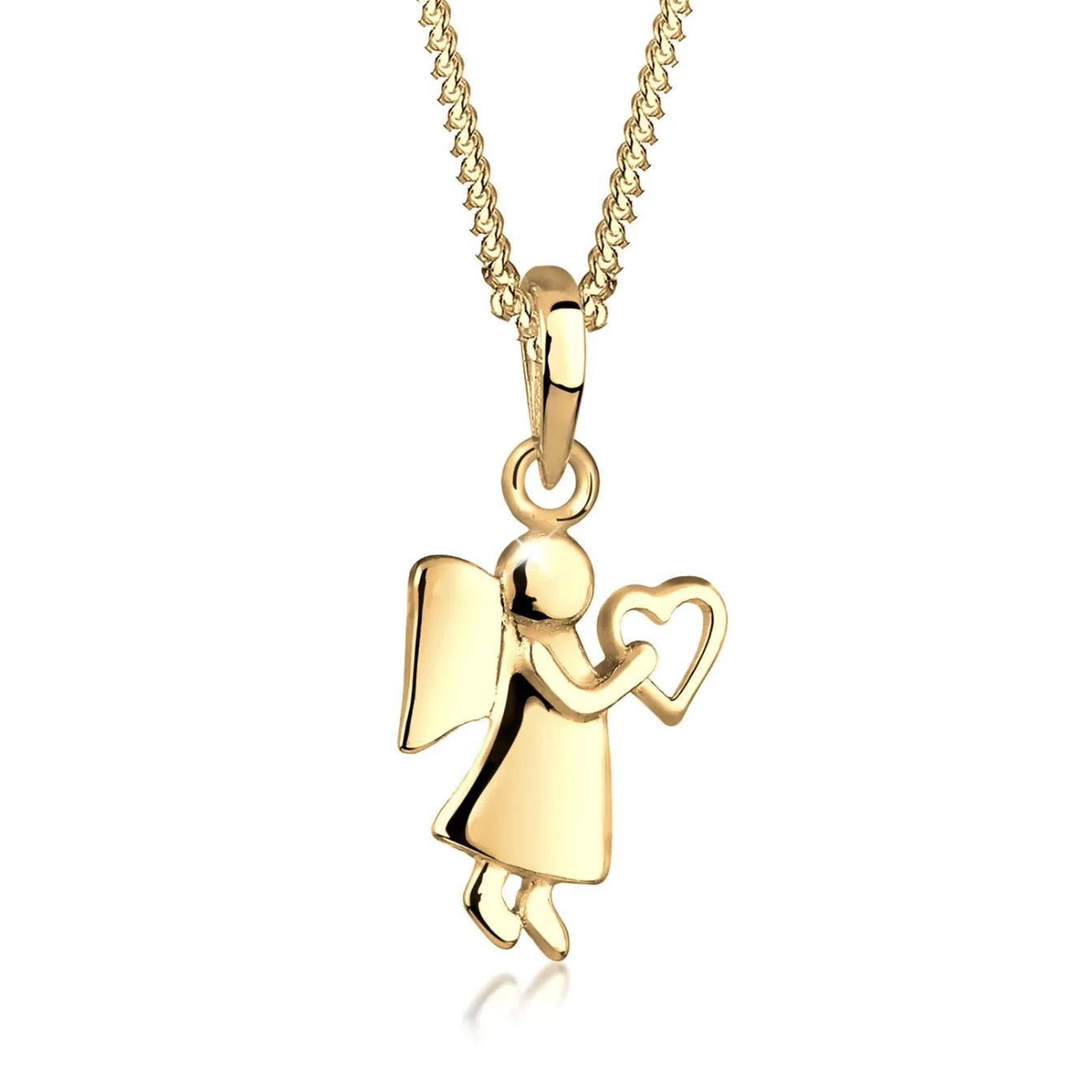 Elli "Halskette Schutzengel< Roségold|Symbol-schmuck