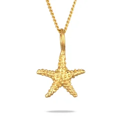 Elli "Halskette Seestern< Vergoldet|Symbol-schmuck