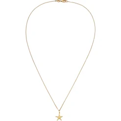 Elli "Halskette Seestern< Vergoldet|Symbol-schmuck