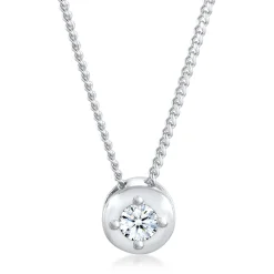 Elli "Halskette Solitär Klassisch | Diamant (0.11 ct.)< Letzte Chance|Halsketten