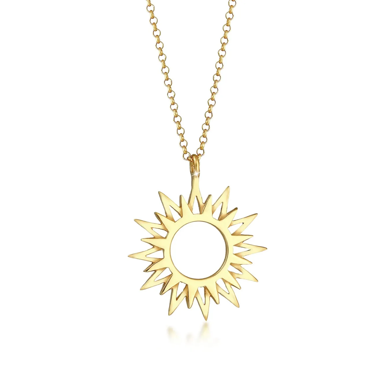 Elli "Halskette Sonne< Silber|Symbol-schmuck