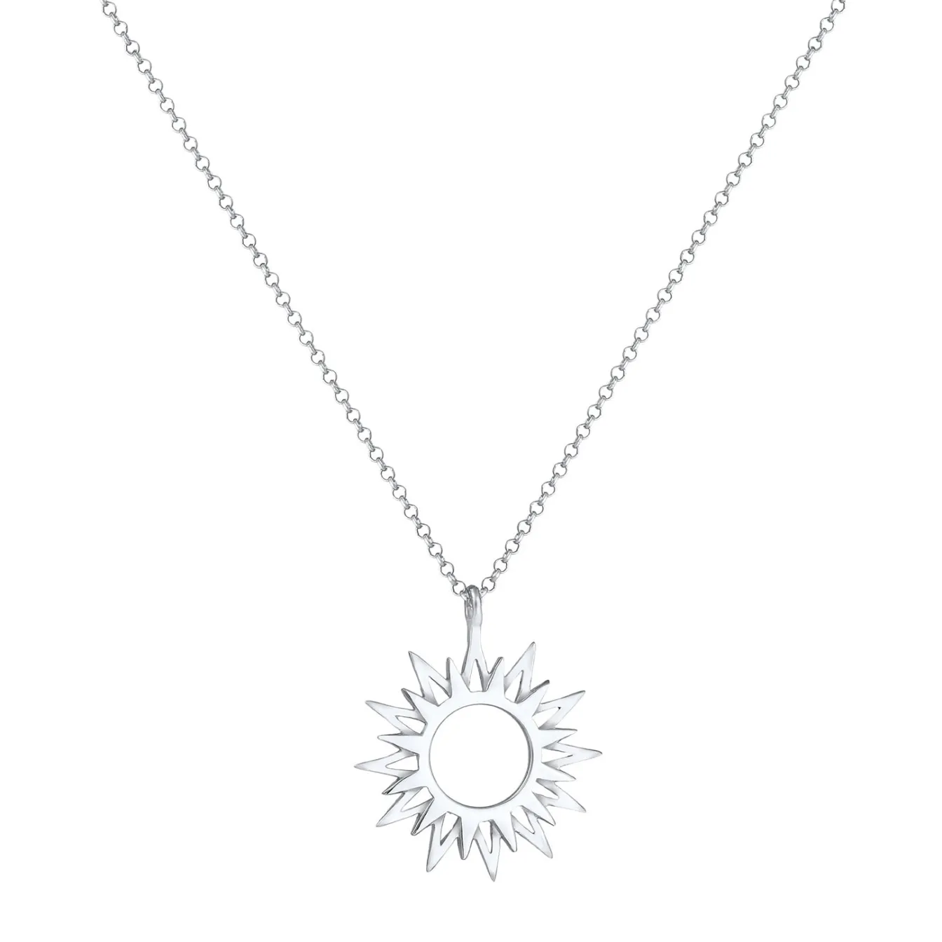 Elli "Halskette Sonne< Silber|Symbol-schmuck