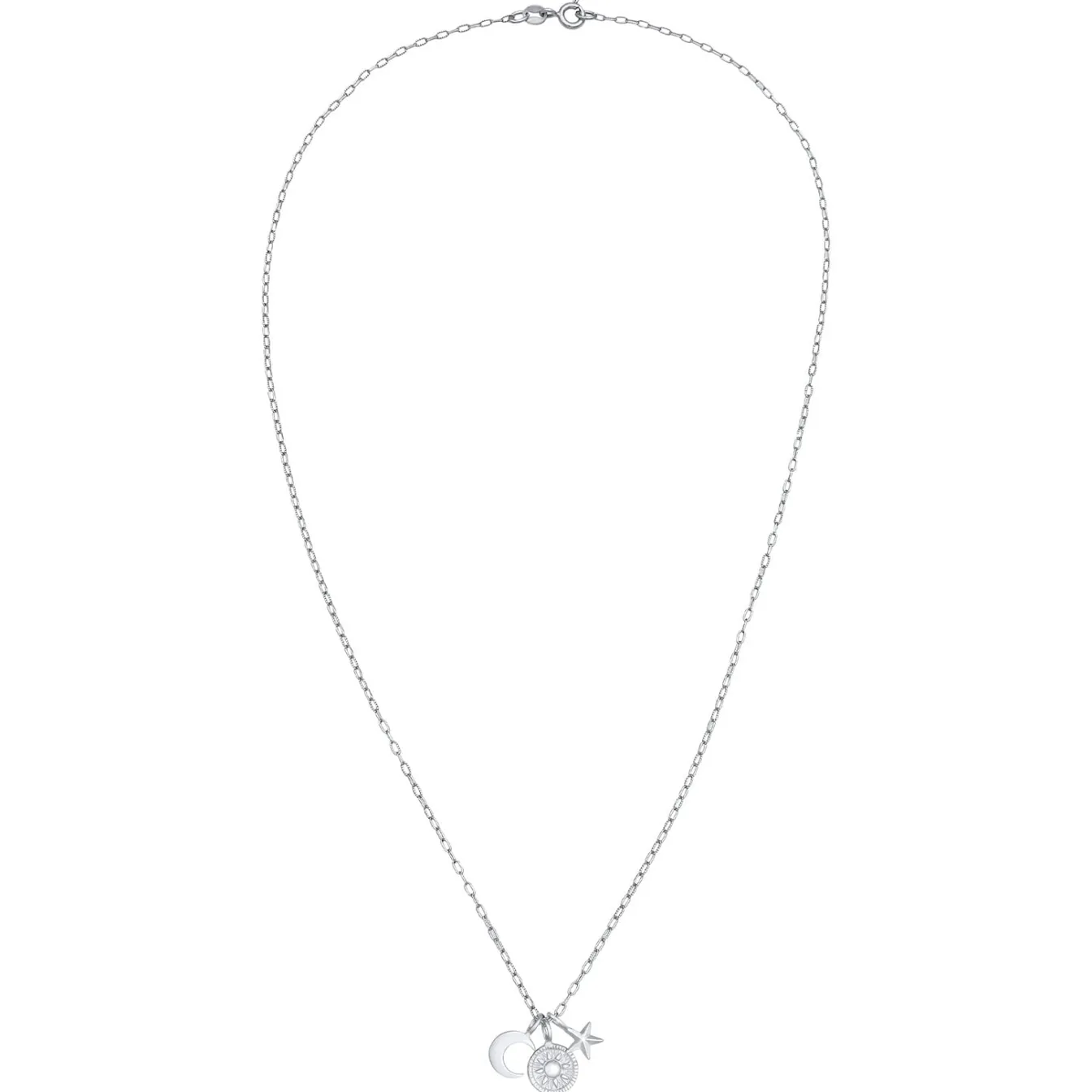 Elli "Halskette Sonne Mond Stern< Symbol-schmuck|Halsketten
