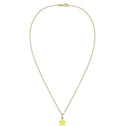Elli "Halskette Stern | Emaille<Kinder Kinderschmuck