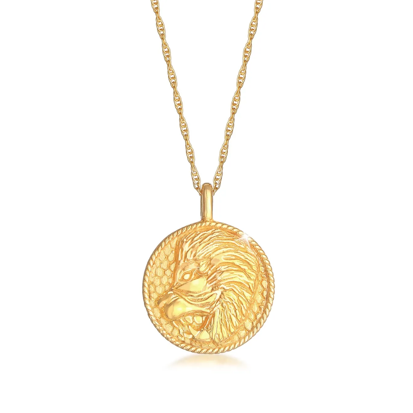 Elli "Halskette Sternzeichen Löwe< Symbol-schmuck|Personalisierter Schmuck