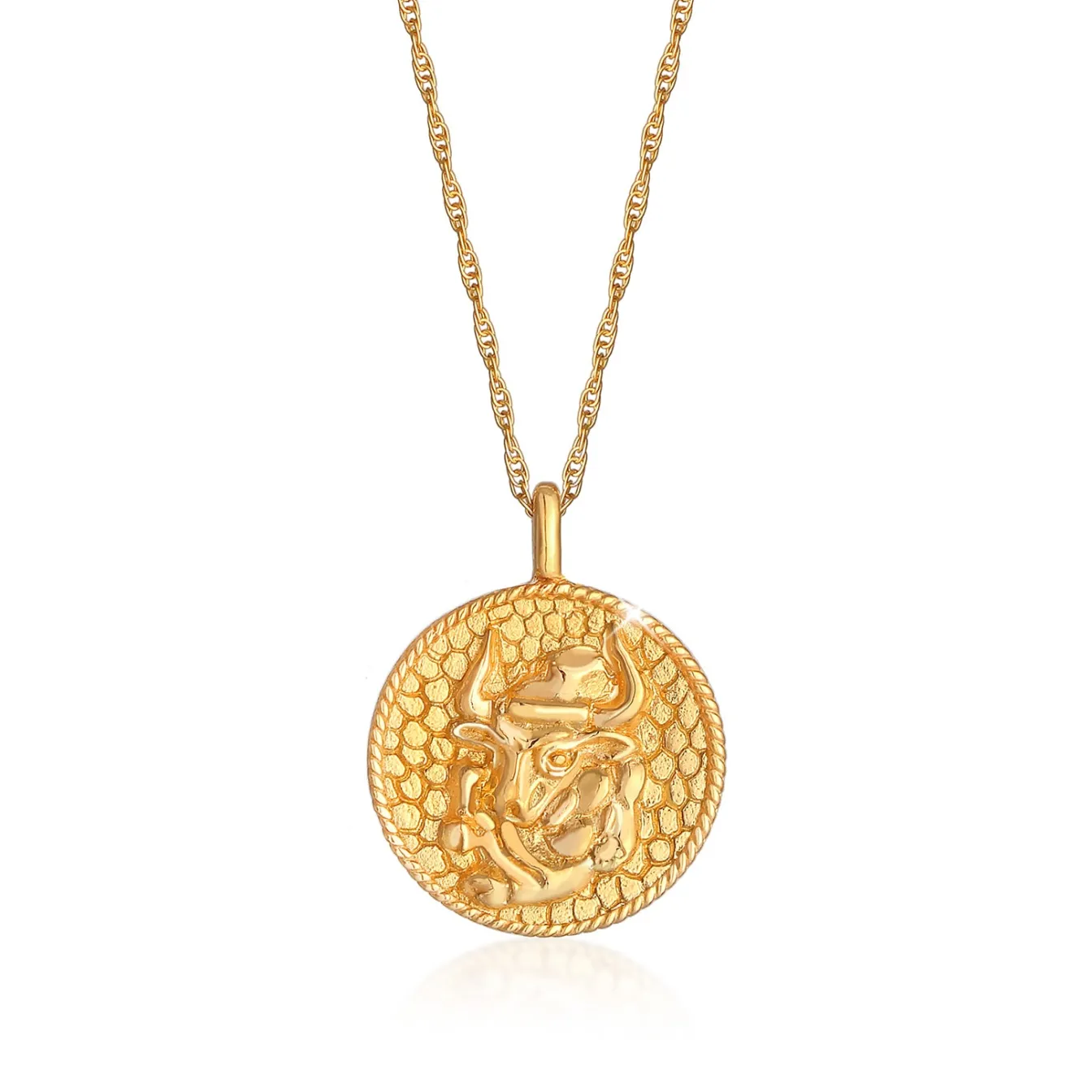 Elli "Halskette Sternzeichen Stier< Symbol-schmuck|Personalisierter Schmuck