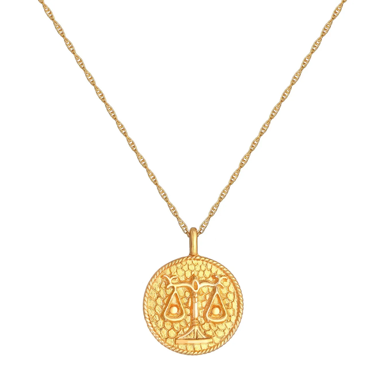 Elli "Halskette Sternzeichen Waage< Symbol-schmuck|Personalisierter Schmuck