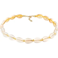 Elli "Halskette Trend | Kauri Muscheln< Halsketten