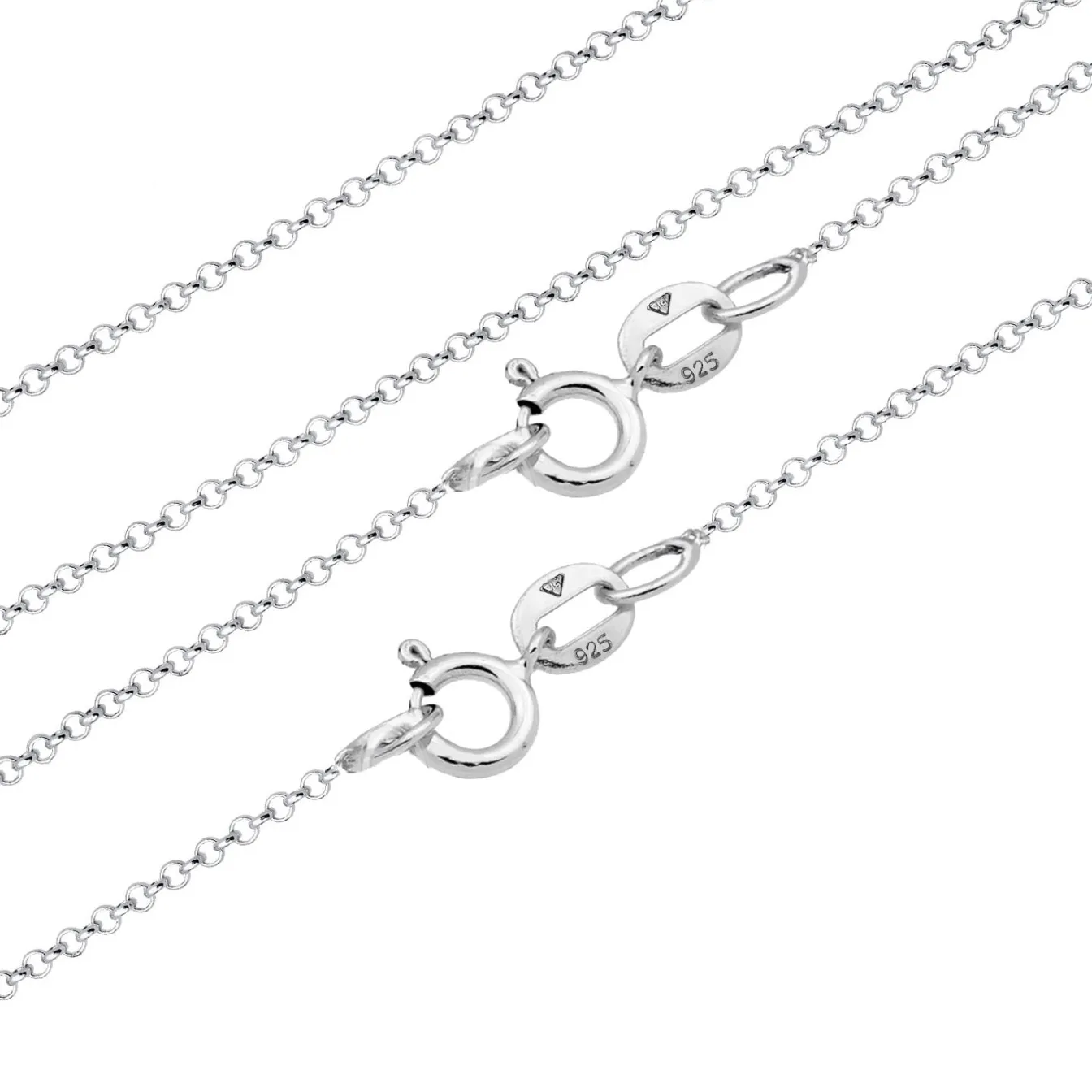 Elli "Halskettenset Geo< Halsketten|Silber